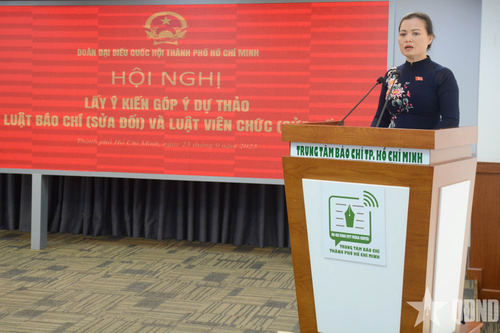 TP Hồ Chí Minh lấy ý kiến góp ý đối với dự thảo Luật Báo chí và Luật Viên chức