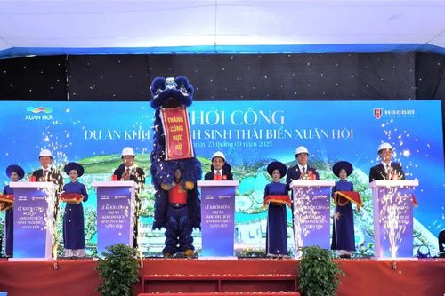 Khởi công dự án khu du lịch sinh thái biển có mức đầu tư gần 4.000 tỷ đồng