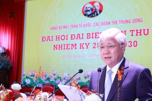 Dấu mốc lịch sử Đảng bộ Mặt trận Tổ quốc, các đoàn thể Trung ương