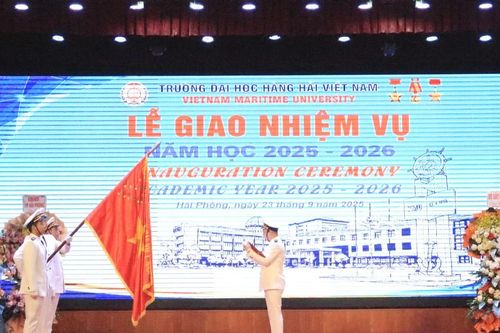 Trường Đại học Hàng hải Việt Nam tổ chức Lễ giao nhiệm vụ năm học