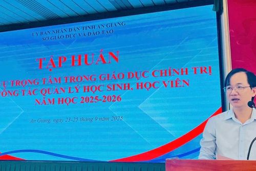 An Giang tăng cường giáo dục chính trị và công tác học sinh