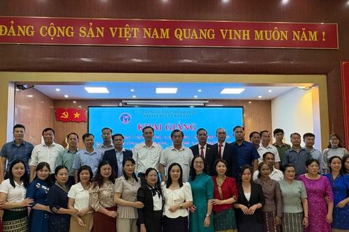 Điện Biên khai giảng khóa đào tạo tiếng Việt cho lưu học sinh 3 tỉnh Bắc Lào
