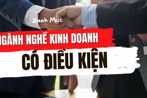 Bộ Tài chính muốn đưa Danh mục ngành nghề kinh doanh có điều kiện khỏi Luật Đầu tư