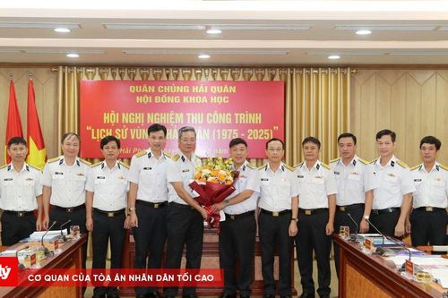 Nghiệm thu công trình lịch sử 50 năm Vùng 1 Hải quân