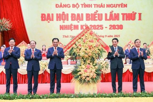 Đại hội Đại biểu Đảng bộ tỉnh Thái Nguyên lần thứ I thành công tốt đẹp