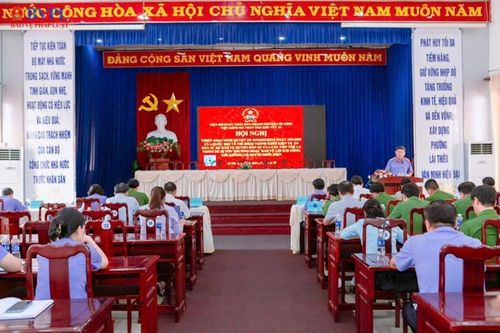 VKSND Khu vực 16 TP Hồ Chí Minh quán triệt Nghị quyết 205 của Quốc hội