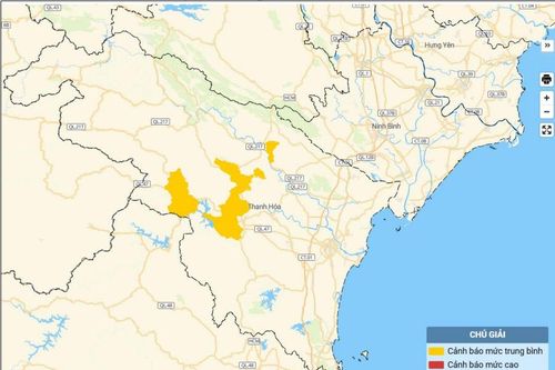 Cảnh báo lũ quét, sạt lở đất, mưa lớn tại Thanh Hóa