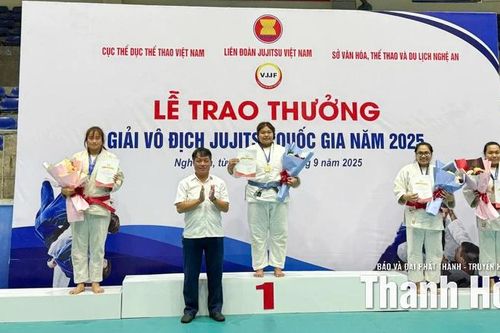 Thanh Hóa giành 22 huy chương tại Giải vô địch Jujitsu quốc gia