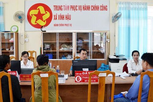 Vĩnh Hậu nâng cao chất lượng phục vụ hành chính công