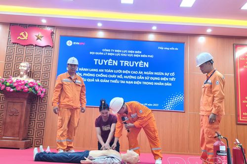 Gần 250 lượt người dân được tuyên truyền an toàn hành lang lưới điện