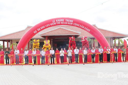 Khánh thành Khu lưu niệm Chi bộ An Nam Cộng sản Đảng