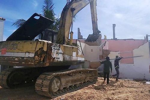 Xã Tuy Phước cưỡng chế thu hồi đất đối với hộ bà Nguyễn Thị Xíu