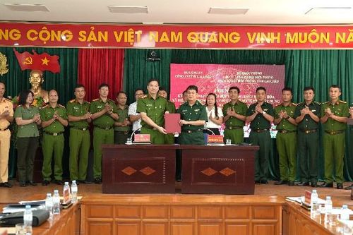 Ký kết kế hoạch phối hợp xây dựng địa bàn biên giới không ma túy