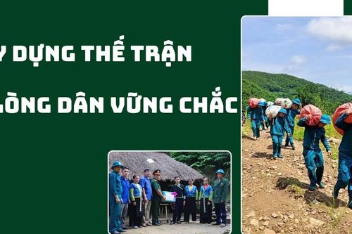 Xây dựng thế trận lòng dân vững chắc