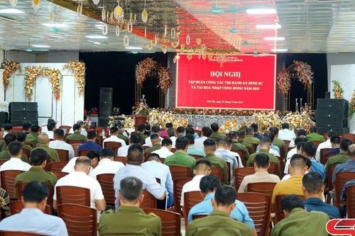 Tập huấn công tác thi hành án hình sự và tái hòa nhập cộng đồng năm 2025