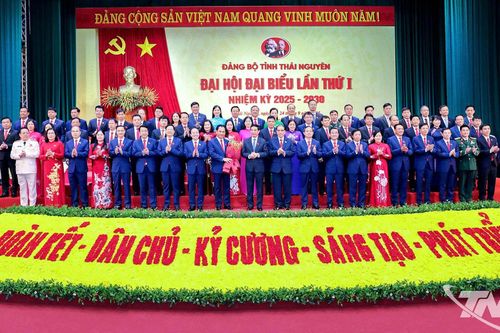 Ban Thường vụ Tỉnh ủy Thái Nguyên khóa I, nhiệm kỳ 2025-2030