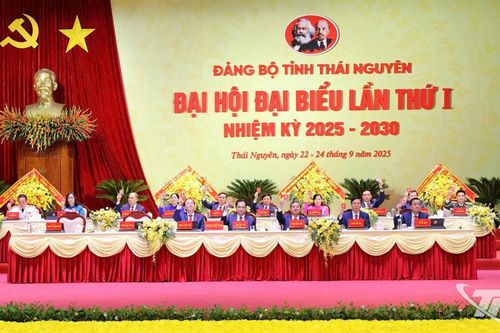 Nghị quyết Đại hội đại biểu Đảng bộ tỉnh Thái Nguyên lần thứ I, nhiệm kỳ 2025-2030