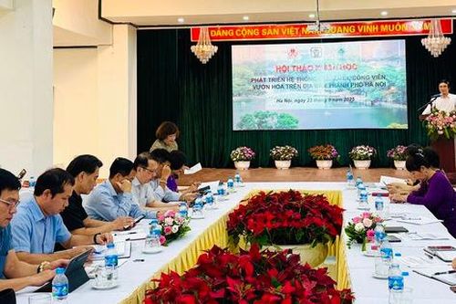 Hà Nội bàn giải pháp chiến lược cho hệ thống cây xanh, công viên, vườn hoa