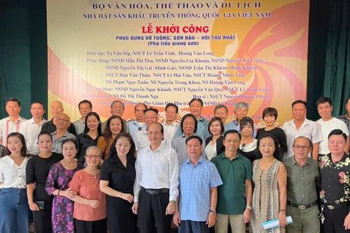 Khởi công phục dựng vở tuồng 'Sơn Hậu'