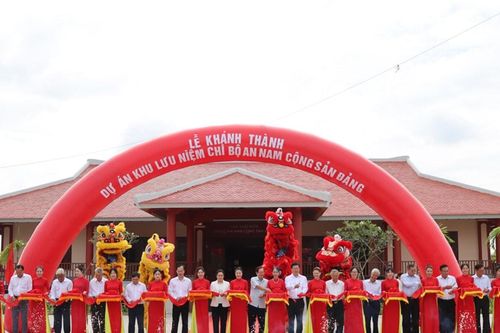 Đồng Tháp: Khánh thành Khu lưu niệm Chi bộ An Nam Cộng sản Đảng