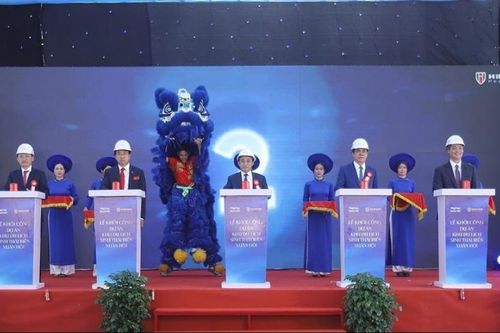 Hà Tĩnh: Khởi công khu du lịch sinh thái biển gần 4.000 tỷ đồng