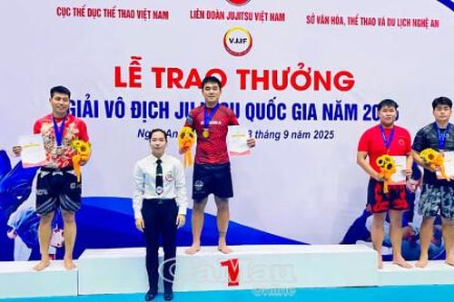 Cà Mau giành 6 huy chương Jujitsu quốc gia năm 2025