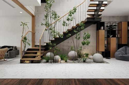 Vì sao nên để cây cảnh ở cầu thang? Top cây cảnh để cầu thang giúp căn nhà trở nên ấn tượng