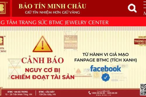 Bảo Tín Minh Châu đã cải chính công khai thông tin về sản phẩm trang sức
