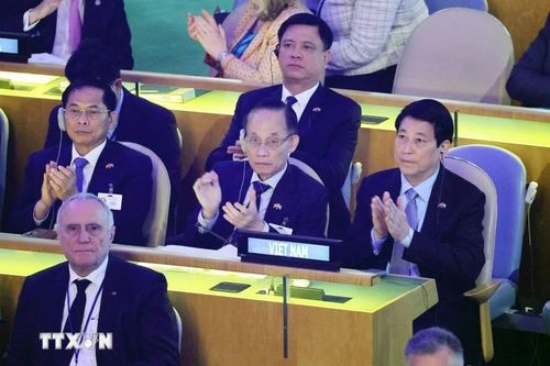 Chủ tịch nước dự khai mạc Phiên thảo luận cấp cao Đại hội đồng Liên hợp quốc khóa 80