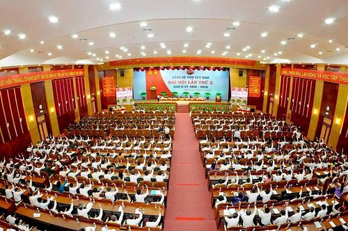 Ứng dụng công nghệ trong tổ chức Đại hội đại biểu Đảng bộ tỉnh Tây Ninh