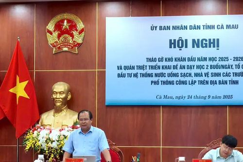 Cà Mau: Hơn 1.120 tỷ đồng thực hiện 2 đề án giáo dục