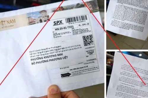 Cảnh báo tình trạng mạo danh cơ quan thuế để lừa đảo qua đường bưu điện