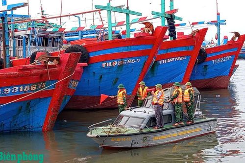 BĐBP các tỉnh, thành chủ động ứng phó với bão số 9