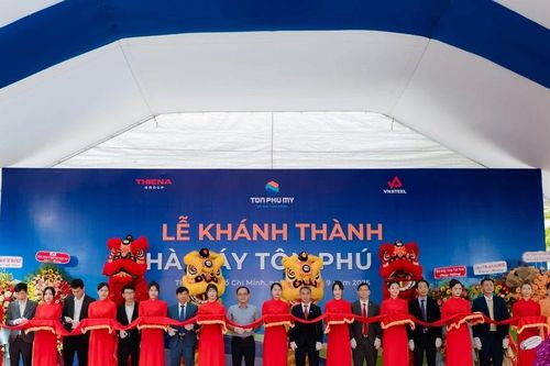 Khánh thành nhà máy Tôn Phú Mỹ – Điểm nhấn mới của ngành tôn thép Việt Nam
