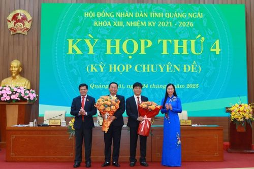 Quảng Ngãi bầu bổ sung hai Phó Chủ tịch UBND tỉnh