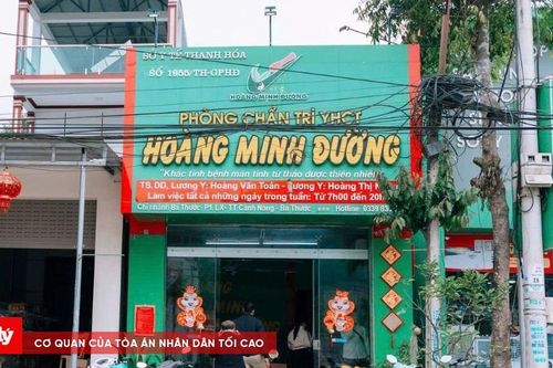 Xử phạt Phòng chẩn trị y học cổ truyền Hoàng Minh Đường