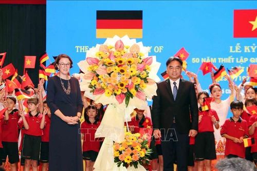 Kỷ niệm 50 năm thiết lập quan hệ ngoại giao Việt Nam - Đức