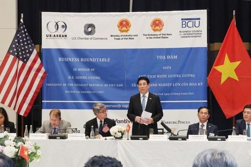 Chủ tịch nước kêu gọi các tập đoàn hàng đầu Mỹ nắm bắt thời cơ, đầu tư lớn hơn tại Việt Nam