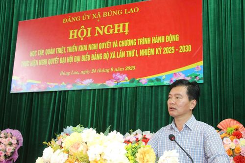 Hơn 100 cán bộ, đảng viên được quán triệt, triển khai các văn bản của Đảng