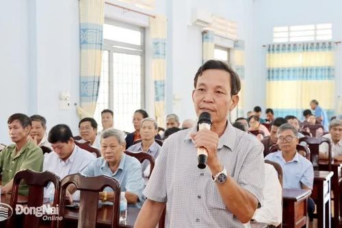 Cử tri xã Lộc Tấn kiến nghị nhiều vấn đề dân sinh