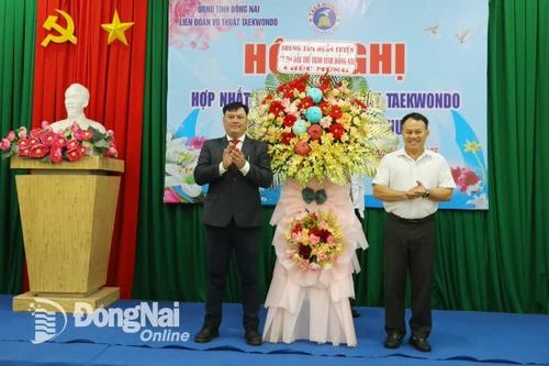 Ông Nguyễn Thái Bình được bầu làm Chủ tịch Liên đoàn Võ thuật Taekwondo tỉnh Đồng Nai