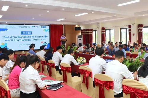 Tổng kết Dự án 'Nâng cao quyền năng kinh tế cho thanh niên tại Lai Châu'