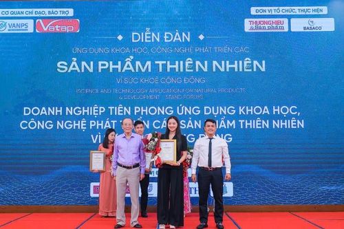 Ứng dụng khoa học, công nghệ phát triển các sản phẩm thiên nhiên vì sức khỏe cộng đồng