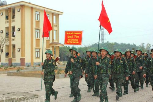 Lực lượng vũ trang tỉnh thi đua sôi nổi chào mừng đại hội đảng các cấp
