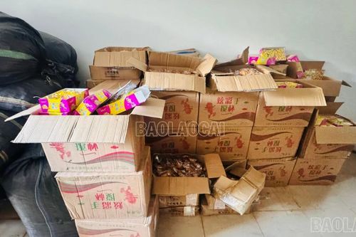 Lào Cai: Thu giữ hơn 6.100 sản phẩm bánh kẹo không rõ nguồn gốc