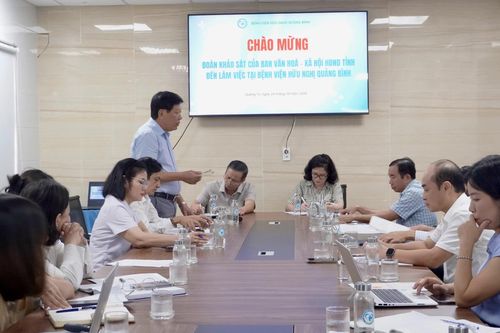 HĐND tỉnh khảo sát hoạt động khám, chữa bệnh và chăm sóc sức khỏe Nhân dân