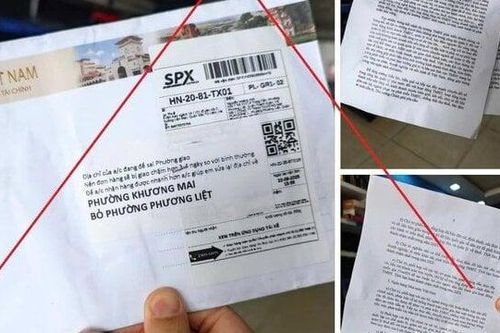 Cảnh báo giả mạo phong bì thư ngành Thuế để lừa đảo