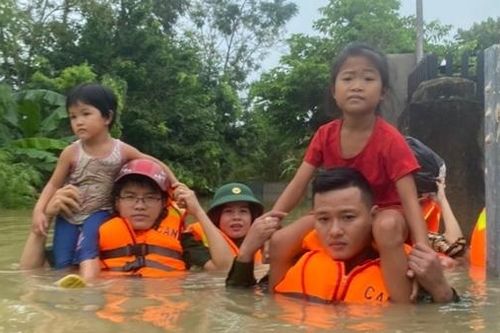 Lực lượng Công an ứng phó bão Ragasa