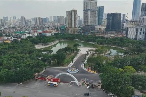 Diện mạo mới của hai công viên Cầu Giấy, Nghĩa Đô
