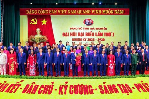 Đại hội đại biểu Đảng bộ tỉnh Thái Nguyên lần thứ I, nhiệm kỳ 2025-2030 thành công tốt đẹp